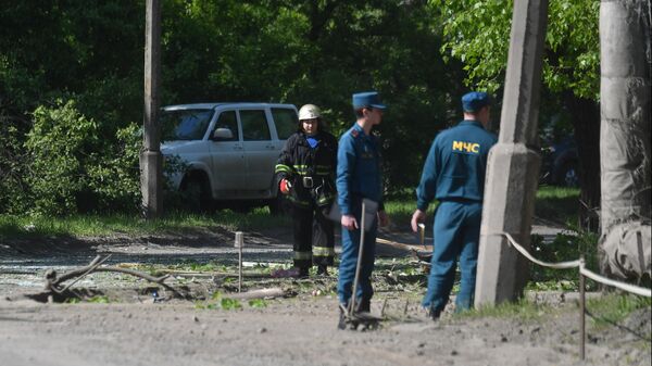 Lugansk tras un ataque de las FFAA de Ucrania  - Sputnik Mundo