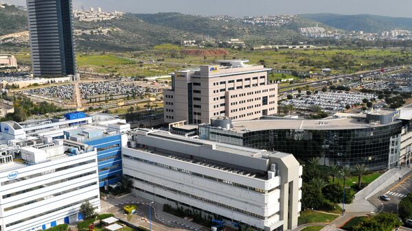 El edificio de Elbit Systems en Haifa, Israel - Sputnik Mundo