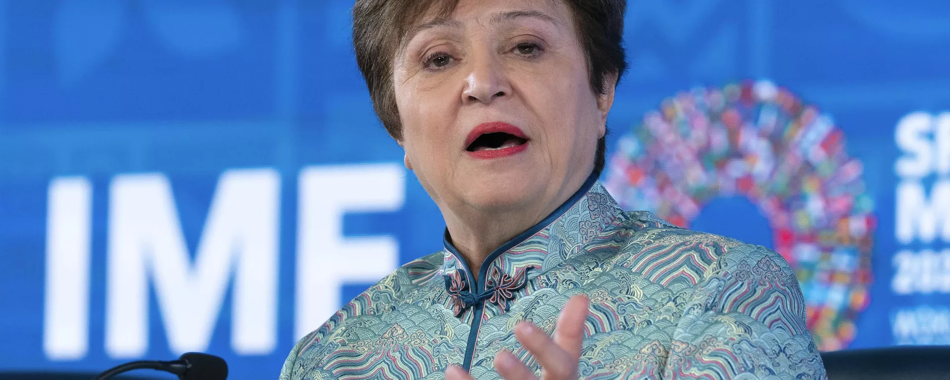 Kristalina Georgieva, directora del Fondo Monetario Internacional  - Sputnik Mundo, 1920, 18.12.2023