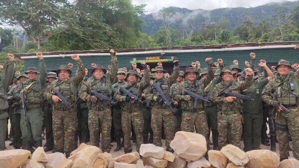 Funcionarios de la Fuerza Armada Nacional Bolivariana (FANB) de Venezuela - Sputnik Mundo