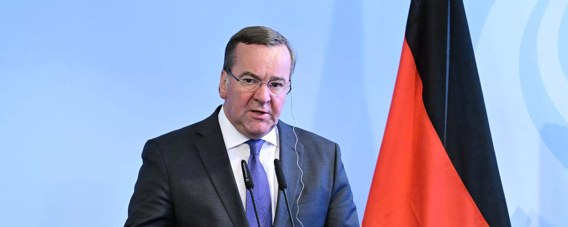 El ministro de Defensa de Alemania, Boris Pistorius - Sputnik Mundo, 1920, 17.12.2023