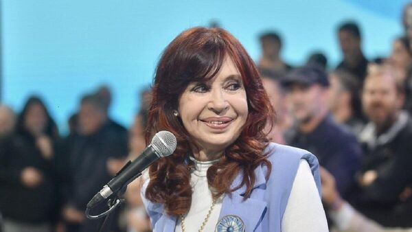 La vicepresidenta argentina, Cristina Fernández de Kirchner - Sputnik Mundo