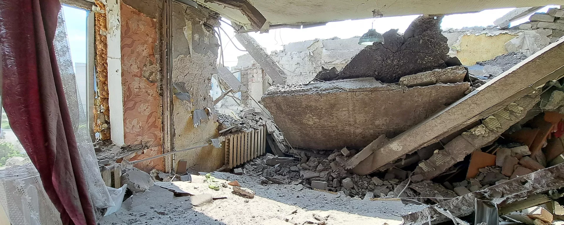 Las consecuencias de los ataques ucranianos (imagen referencial) - Sputnik Mundo, 1920, 26.05.2023