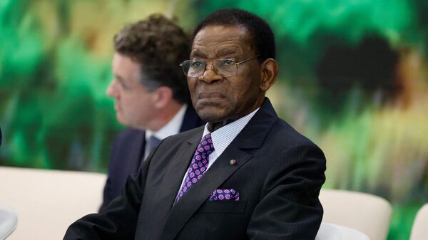 Teodoro Obiang Nguema Mbasogo, el presidente de Guinea Ecuatorial - Sputnik Mundo