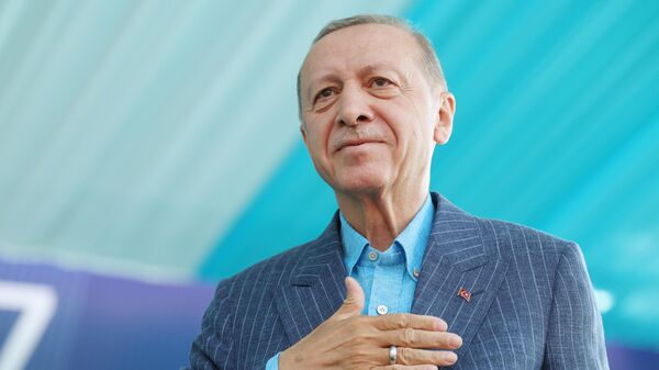 Recep Tayyip Erdogan, el presidente de Turquía (archivo) - Sputnik Mundo