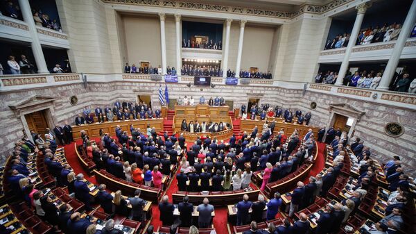 El Parlamento de Grecia - Sputnik Mundo