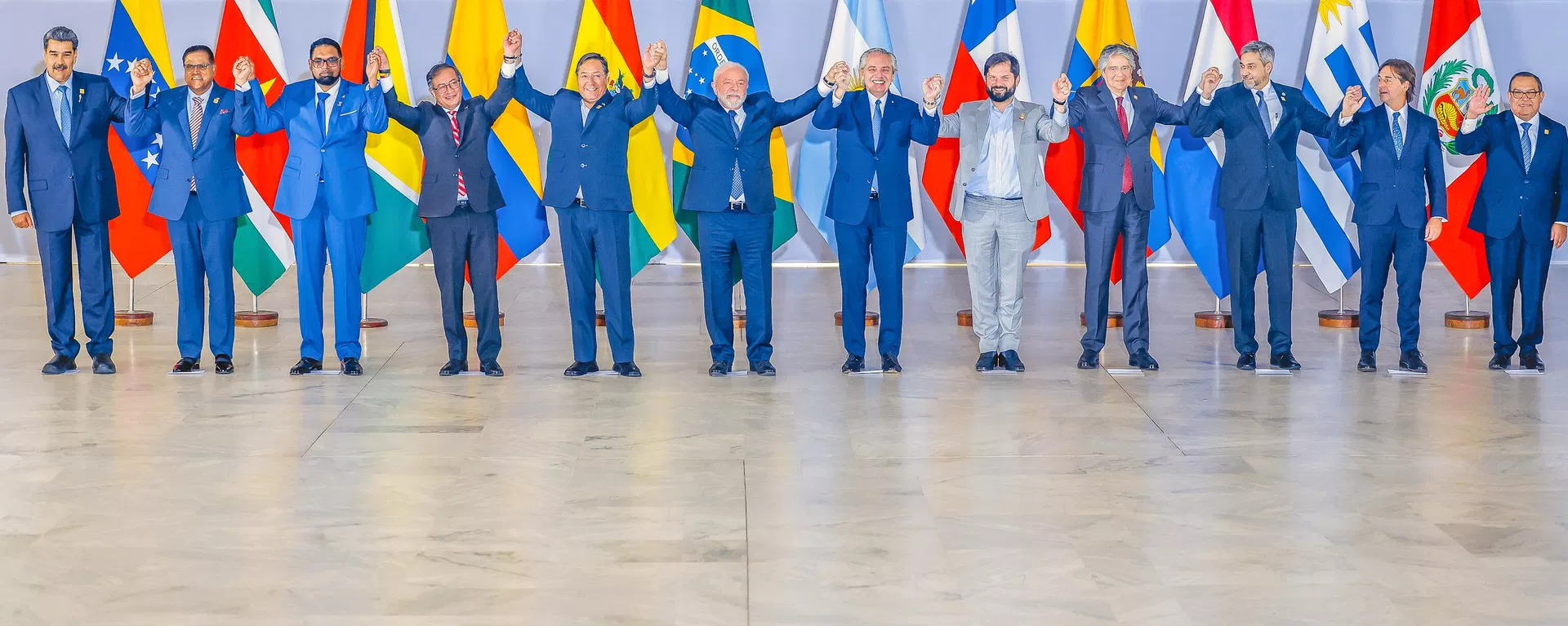 El Encuentro de Presidentes de América del Sur 2023, en Brasilia, el 30 de mayo El Encuentro de Presidentes de América del Sur 2023, en Brasilia, el 30 de mayo - Sputnik Mundo, 1920, 31.05.2023