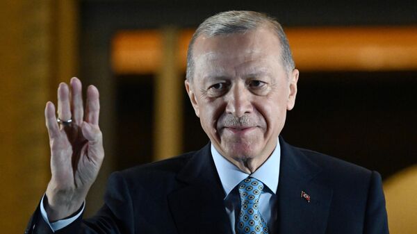  Recep Tayyip Erdogan, presidente turco - Sputnik Mundo