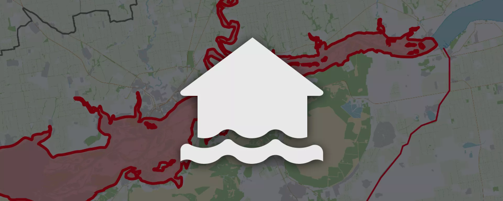 Las zonas en peligro de inundación tras el ataque a la central hidroeléctrica de Kajovka - Sputnik Mundo, 1920, 06.06.2023