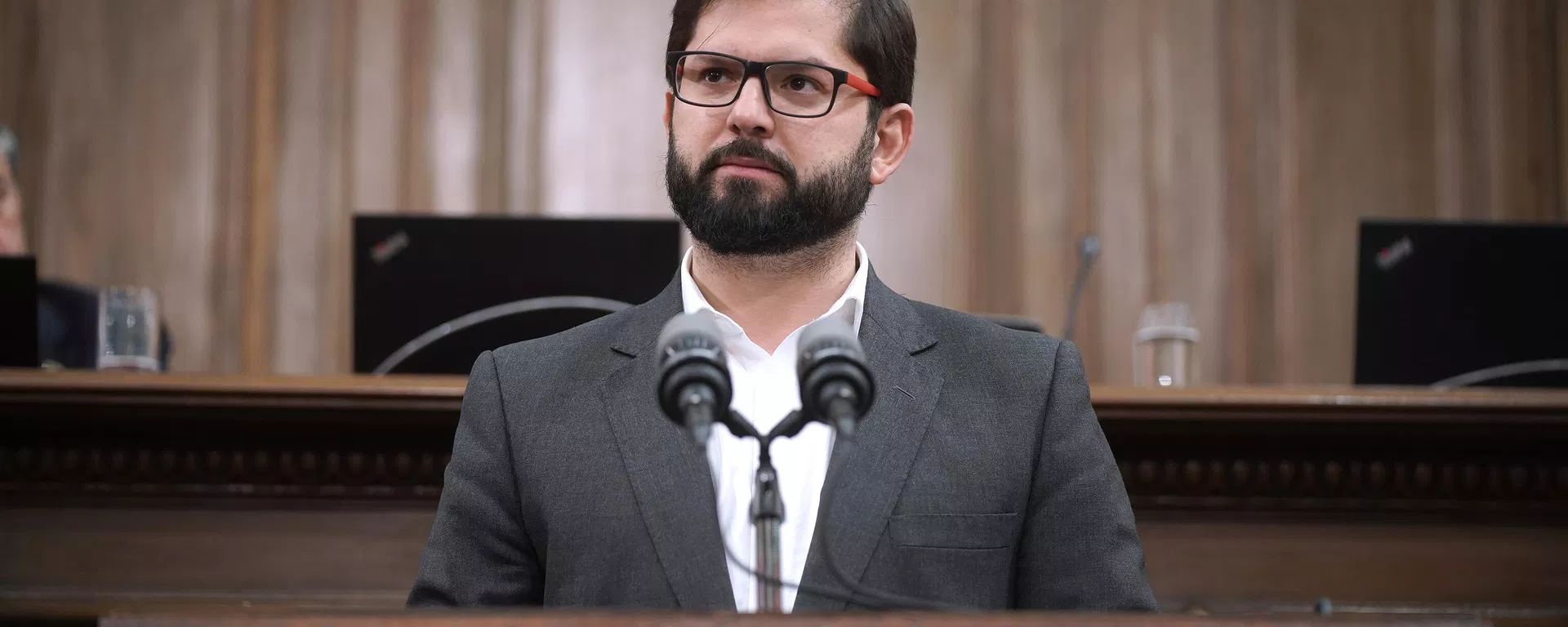 Presidente de la República Gabriel Boric Font participa de la ceremonia de instalación del Consejo Constitucional Presidente de la República Gabriel Boric Font participa de la ceremonia de instalación del Consejo Constitucional - Sputnik Mundo, 1920, 01.08.2023