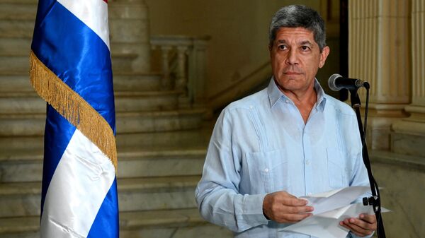 El viceministro de Relaciones Exteriores de Cuba, Carlos Fernández de Cossio. - Sputnik Mundo