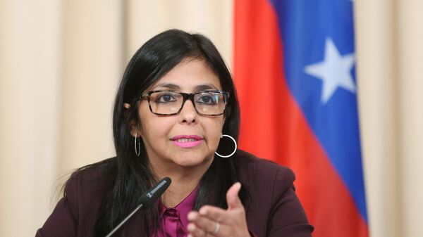 Delcy Rodríguez, la vicepresidenta de Venezuela - Sputnik Mundo
