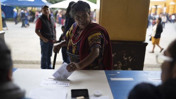 Las elecciones presidenciales en Guatemala se celebrarán este 25 de junio. - Sputnik Mundo