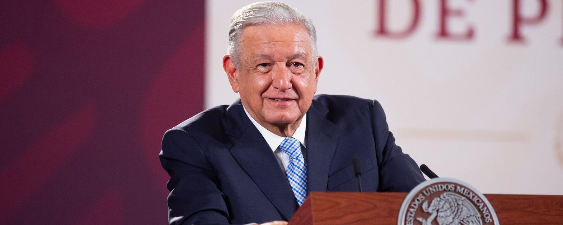 El presidente de México, Andrés Manuel López Obrador. - Sputnik Mundo, 1920, 15.07.2023