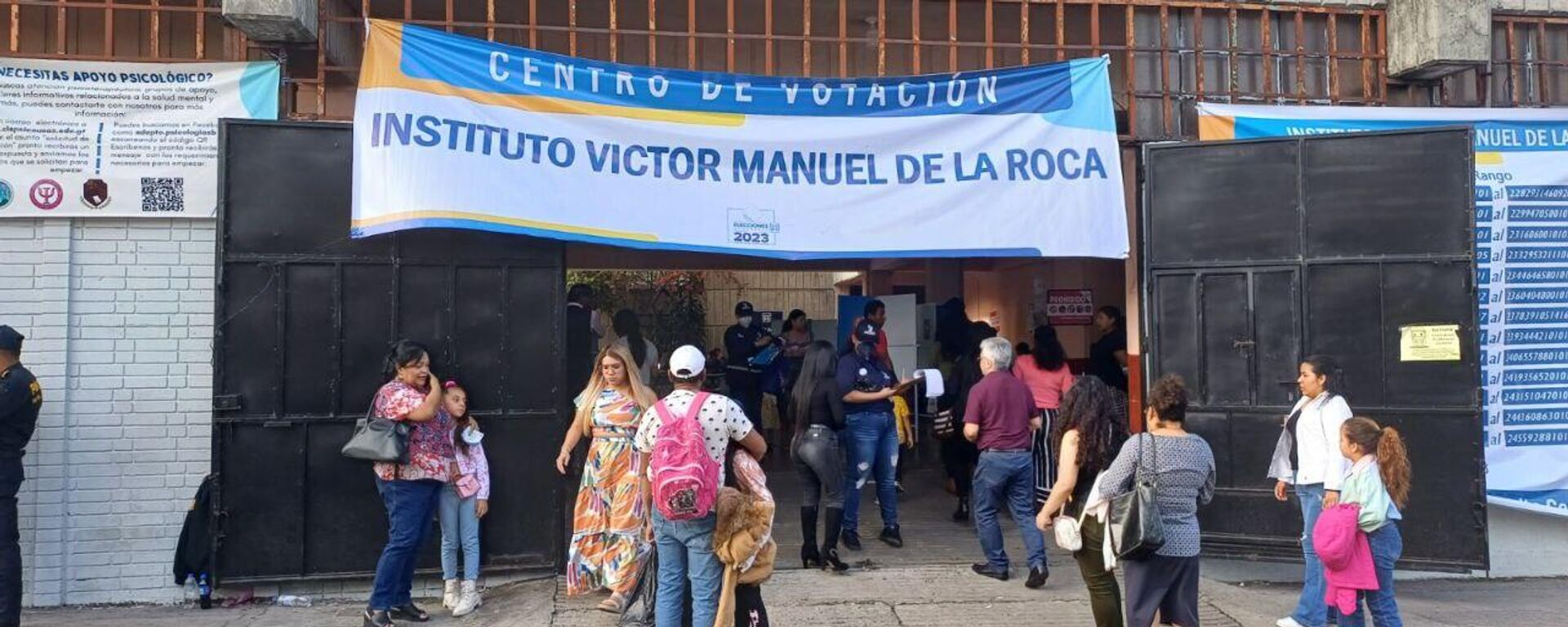 Centros de Votación ubicados en la Zona 1, casco histórico de Ciudad Guatemala, el 25 de junio de 2023  - Sputnik Mundo, 1920, 28.06.2023