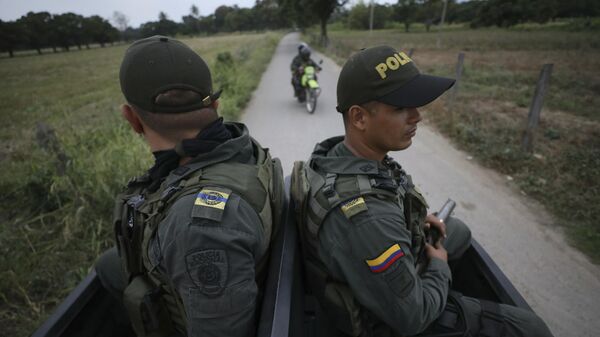 La Policía en Colombia - Sputnik Mundo