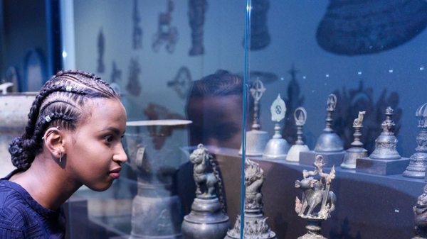 Colección de artefactos indonesios en el Museo de Etnología de Leiden, Países Bajos - Sputnik Mundo