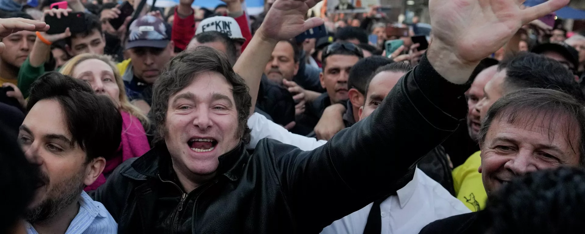 El candidato Javier Milei, de La Libertad Avanza - Sputnik Mundo, 1920, 11.10.2023