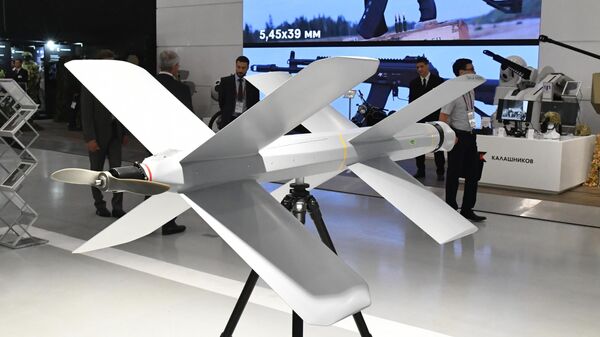 Dron kamikaze ruso Lancet - Sputnik Mundo