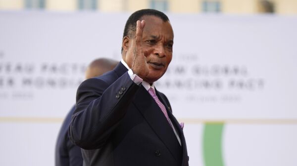 Denis Sassou Nguesso, el presidente de la República del Congo - Sputnik Mundo