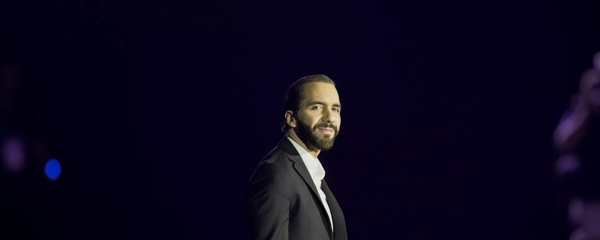 Nayib Bukele, presidente salvadoreño, durante la ceremonia de apertura de los Juegos Centroamericanos y del Caribe en San Salvador, El Salvador, el 23 de junio de 2023. - Sputnik Mundo, 1920, 04.01.2024