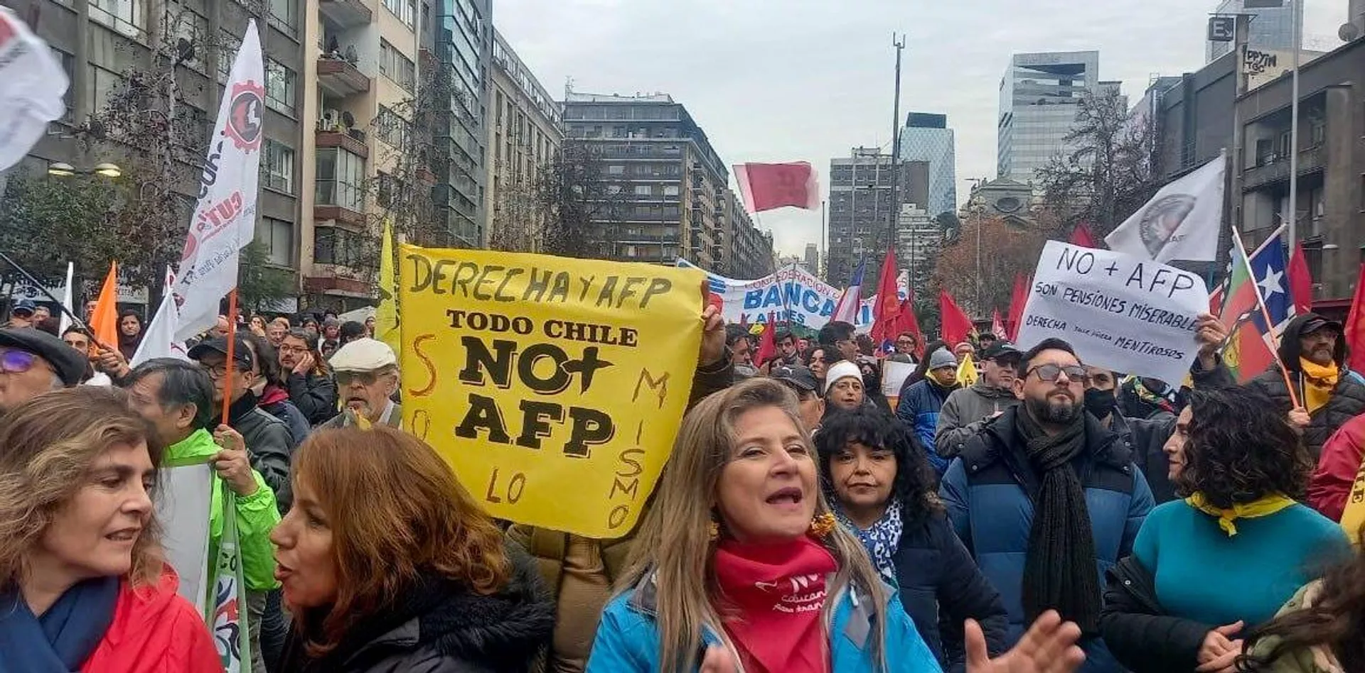 Protesta contra las AFP en Chile - Sputnik Mundo, 1920, 01.08.2023
