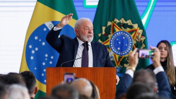 Lula da Silva, presidente de Brasil - Sputnik Mundo