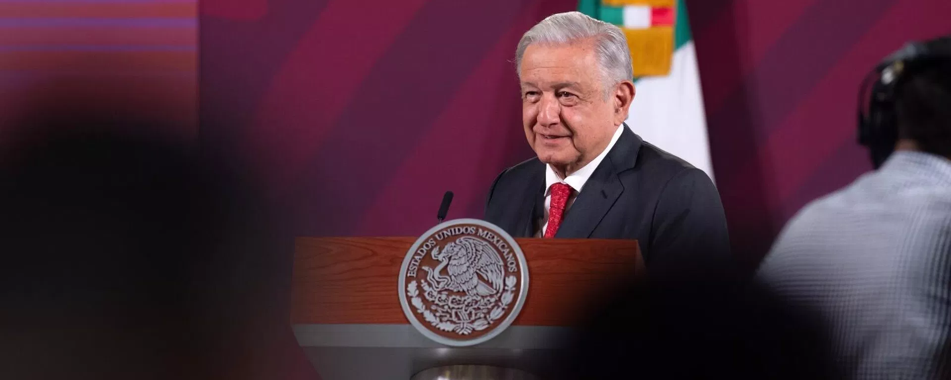 El presidente de México, Andrés Manuel López Obrador. - Sputnik Mundo, 1920, 14.08.2023