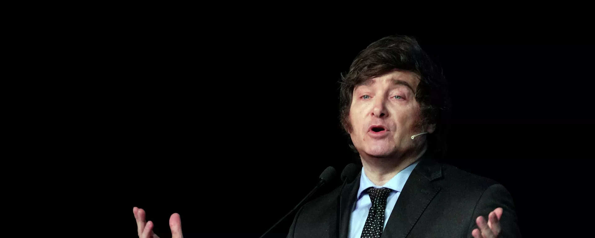 El candidato presidencial de Argentina Javier Milei   - Sputnik Mundo, 1920, 04.01.2024