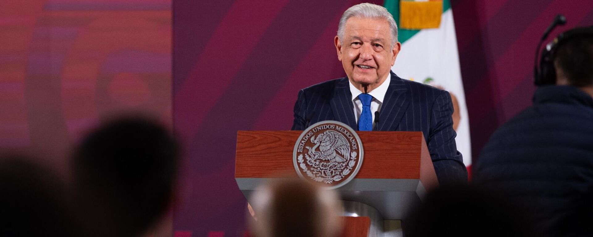 El presidente de México, Andrés Manuel López Obrador. - Sputnik Mundo, 1920, 17.08.2023