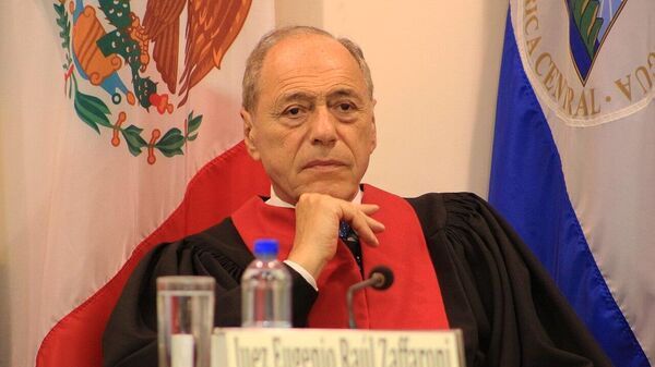 Eugenio Raúl Zaffaroni, exjuez de la Corte Suprema argentina - Sputnik Mundo