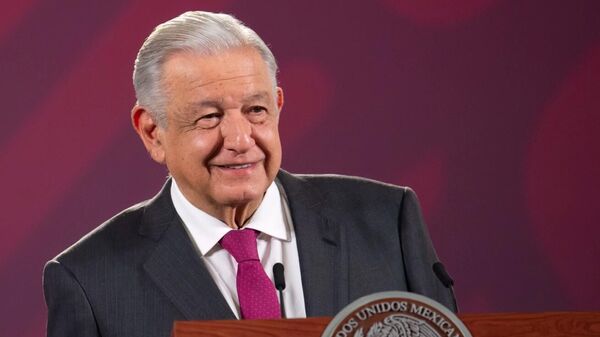 El presidente de México, Andrés Manuel López Obrador. - Sputnik Mundo