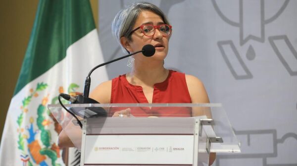 La ahora extitular de la Comisión Nacional de Búsqueda (CNB) de México, Karla Quintana. - Sputnik Mundo