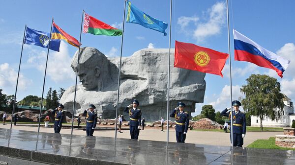 Inauguración del ejercicio militar de la Organización del Tratado de Seguridad Colectiva Fraternidad Combativa 2023 - Sputnik Mundo