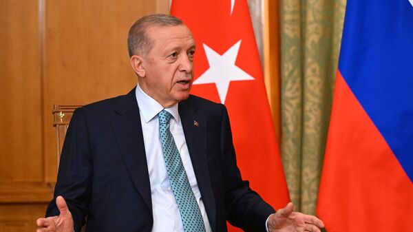 El presidente turco, Recep Tayyip Erdogan - Sputnik Mundo