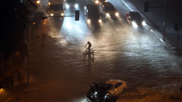 Inundaciones en Estambul, Turquía - Sputnik Mundo