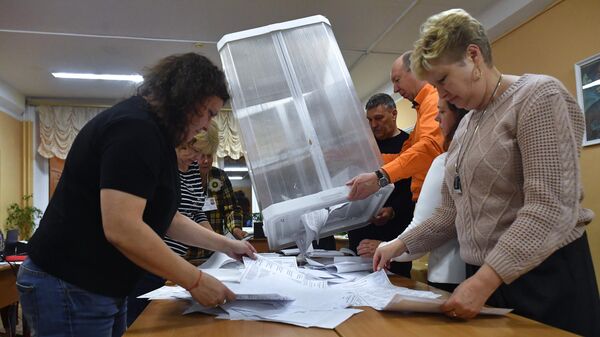 Elecciones regionales en Rusia 2023.  - Sputnik Mundo