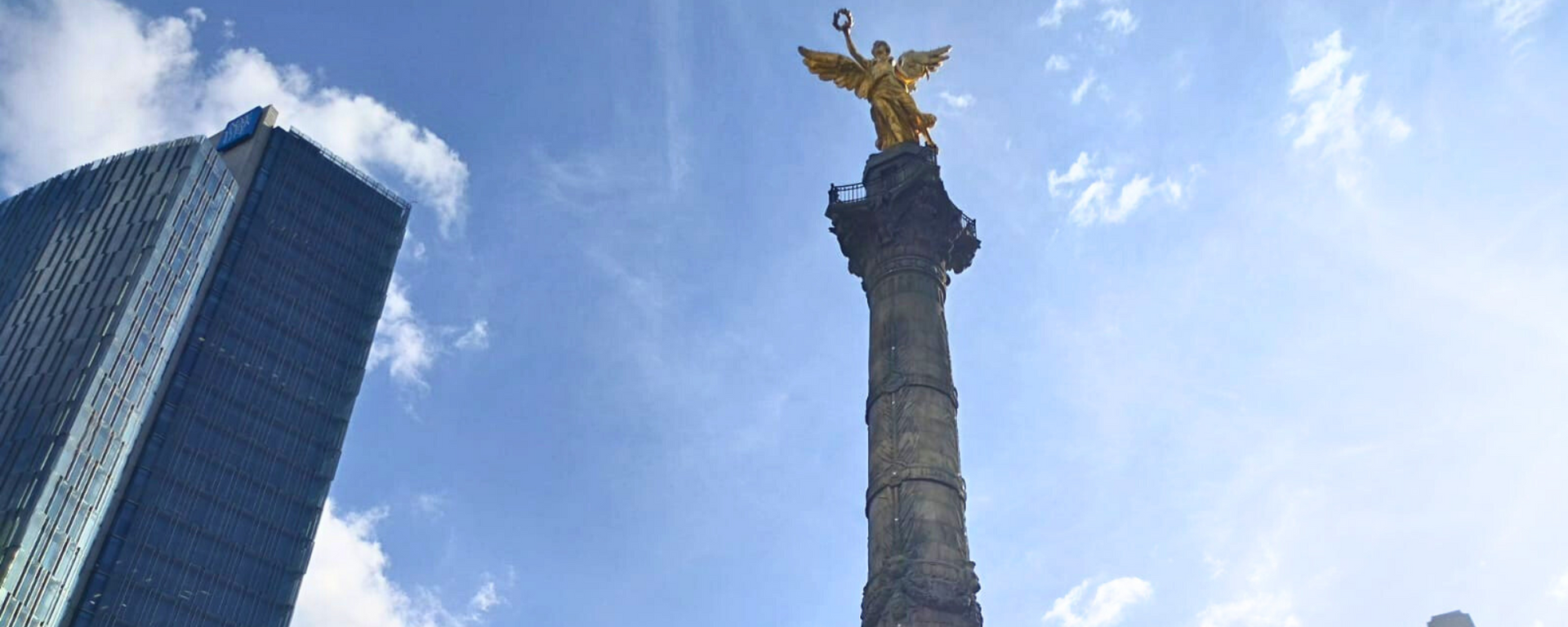  El Monumento a la Independencia, mejor conocido como el Ángel de la Independencia, está ubicado en la Ciudad de México. - Sputnik Mundo, 1920, 17.09.2023