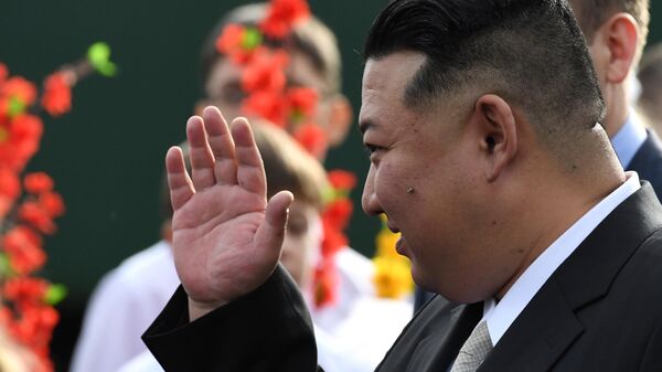 Kim Jong-un, el líder norcoreano - Sputnik Mundo