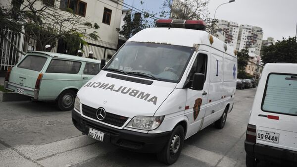 Ambulancia de Perú - Sputnik Mundo
