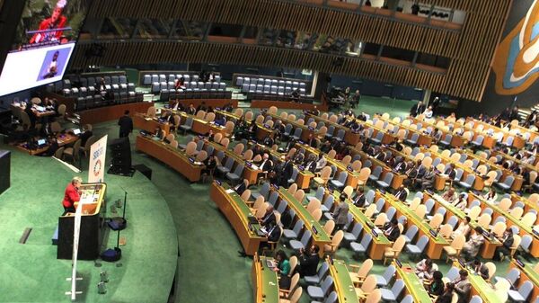 78º periodo de sesiones de la Asamblea General de la ONU - Sputnik Mundo