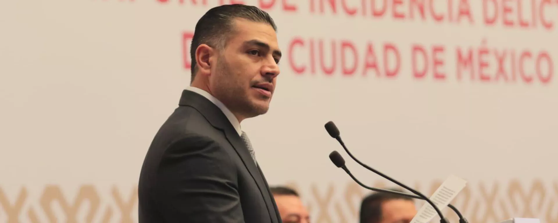 El exsecretario de Seguridad Ciudadana de la Ciudad de México, Omar García Harfuch. - Sputnik Mundo, 1920, 20.09.2023