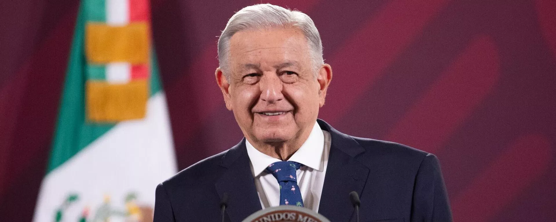 El presidente de México, Andrés Manuel López Obrador. El presidente de México, Andrés Manuel López Obrador. - Sputnik Mundo, 1920, 21.09.2023