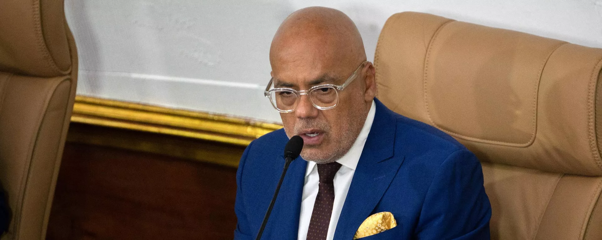 El presidente de la Asamblea Nacional de Venezuela, Jorge Rodríguez - Sputnik Mundo, 1920, 02.10.2023