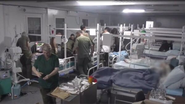 Rusia presta asistencia médica a civiles de Nagorno Karabaj heridos en una explosión - Sputnik Mundo