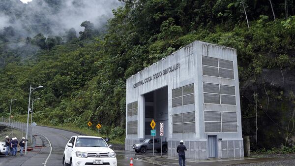 Una central hidroeléctrica en Napo, Ecuador - Sputnik Mundo