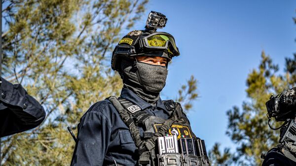 Fuerzas policiales en Zacatecas, México - Sputnik Mundo