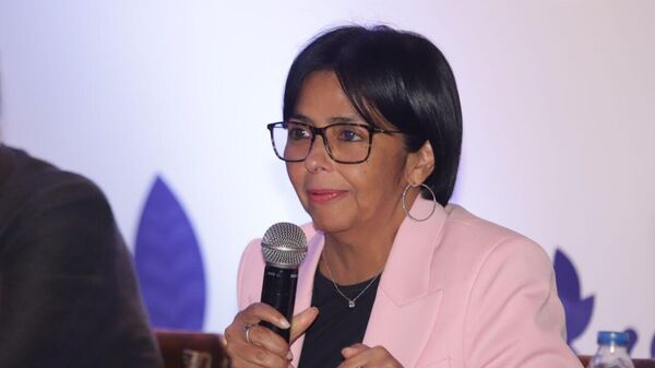 Delcy Rodríguez, vicepresidenta de Venezuela
 - Sputnik Mundo