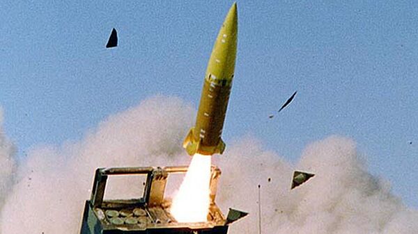 Un misil ATACMS. Imagen de archivo. - Sputnik Mundo