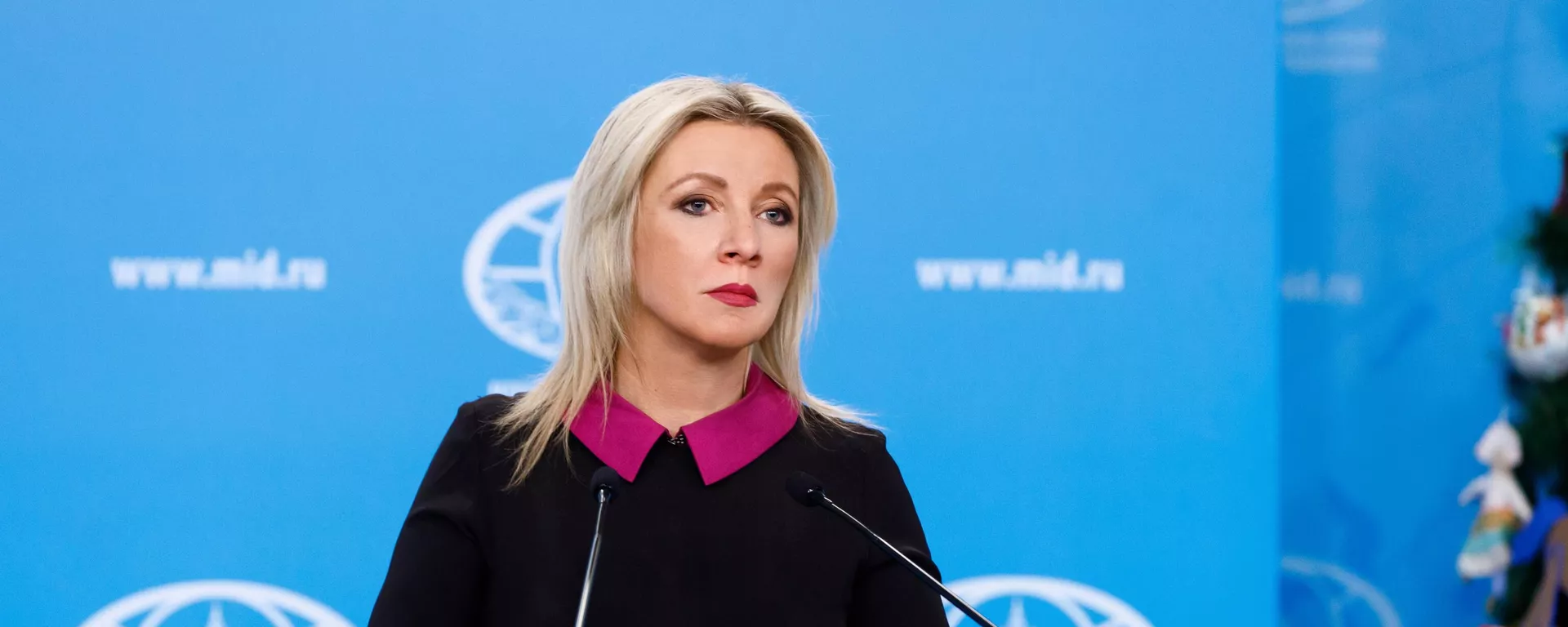 María Zajárova, portavoz de la Cancillería rusa - Sputnik Mundo, 1920, 07.04.2024